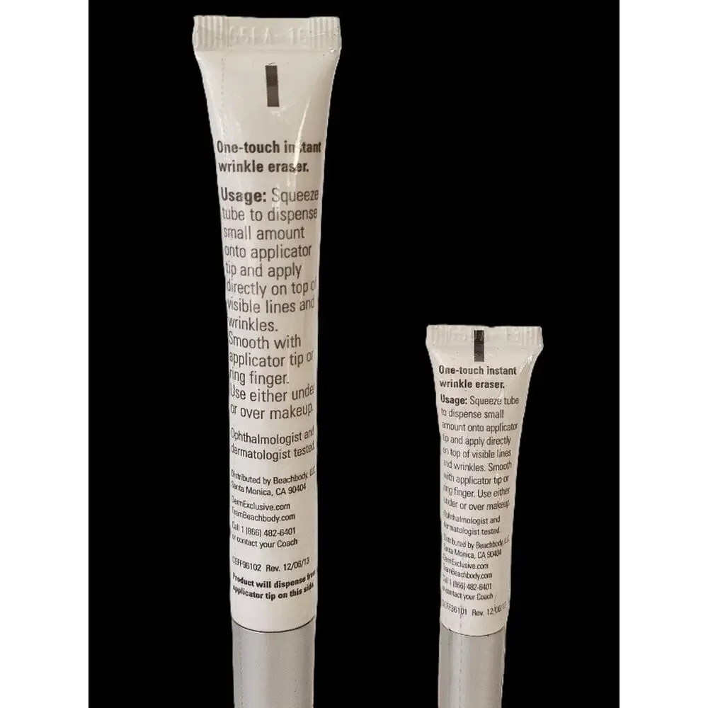 TWO Derm Exclusive AM/PM Fill & Freeze Wrinkle Treatment 0.5 & 0.1 fl oz SEALED